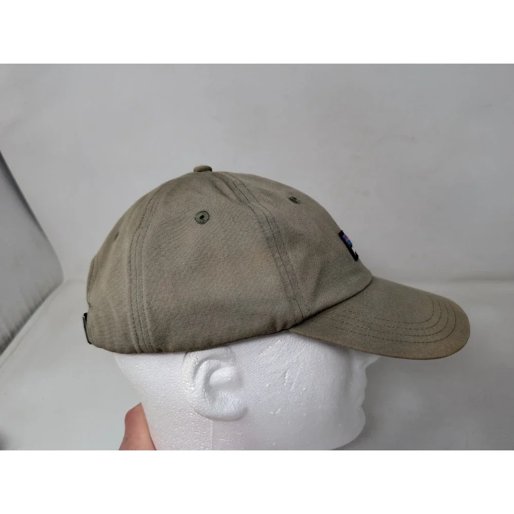 DISTRESSED FADED Patagonia P-6 Label Trad Cap Cotton Canvas Gray SUNFADED‎